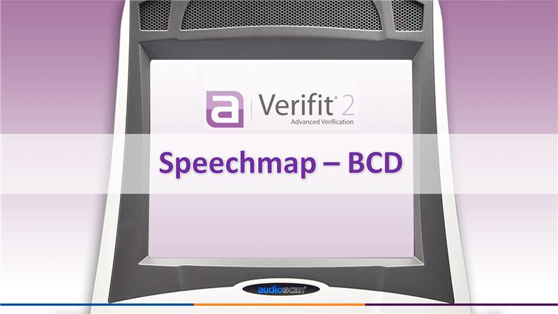 Verifit2 Screen Tour - Speechmap - BCD